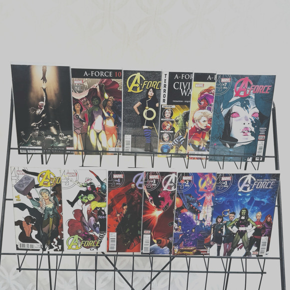 A-Force 1-10 & Variants 8-9 Lot Rahzzah Ft Shuri Variant - Picture 1 of 8